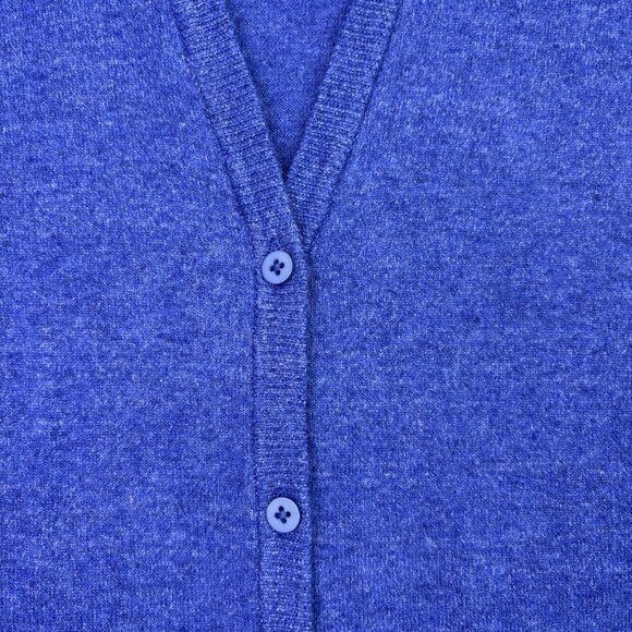 Torrid Vegan Cashmere Boyfriend Cardigan Sweater Blue Size 2X (18/20) NWT - Picture 3 of 14